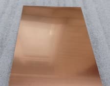 Image of Natural Copper Sheet - Multiple Sizes - 0.4mm to 3.0mm - Free Express Shipping