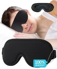Image of 100% Blackout Sleep Masks for Women & Men - Zero Eye Pressure Sleeping Eye Mask