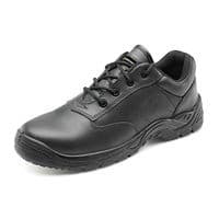 Image of Beeswift Composite S1 Lace up Leather Upper Shoe 1Pr Black 13 CF52BL13