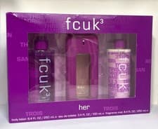 Image of FCUK 3 HER 3PC GIFT SET