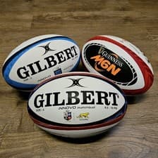 Image of Gilbert Rugby Match Ball Size 5 - iNNOVO Premium Balls - Overprint Free p&p Sale