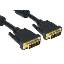 Image of DVI-D Dual Link 5m DVI to DVI Cable - Black