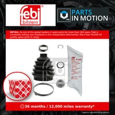 Image of CV Joint Boot 17540 Febi C.V. Driveshaft Gaiter 1J0498203 1K0498203B Quality New
