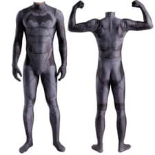 Image of The Batman Bodysuit Superhero Jumpsuit Bruce Cosplay Costume Halloween Gift UK