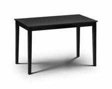 Image of Julian Bowen Hudson Dining Table - Black