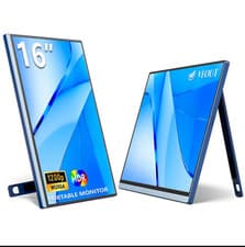 Image of 16” Portable Monitor 2560x1600 ( 2K) Gaming Monitor with USB-C, Mini HDM