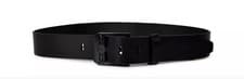 Image of Diesel Mens Bluestar Leather Belt Black 85cm   (fits 28” ) New
