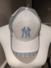 Image of New era NY cap white and blue -brand new_ unisex