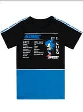 Image of Sonic the Hedgehog T-Shirt for Kids | Girls & Boys Gamer Top | Sonic Video Game