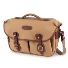 Image of Billingham Hadley Pro 2020 Shoulder Bag - Khaki Canvas / Tan Leather