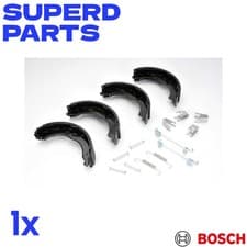 Image of BRAKE SHOE SET B00BHHLYAU REAR LEFT/RIGHT FOR CITROEN FIAT OPEL PEUGEOT 0 986