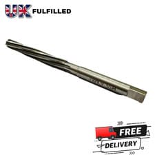 Image of HSS M2 Spiral Flute Hand Reamer 6mm – Right Hand Precision Hole Finishing Tool