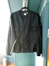 Image of Women’s’ Adidas Originals Track Jacket FL4059 size 12 Black