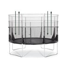 Image of PLUM® 12FT SPACE ZONE II EVOLUTION TRAMPOLINE (TELESCOPIC PACK DOWN ENCLOSURE)