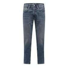 Image of Men's Replay Grover Straight-Fit Jeans in Blue