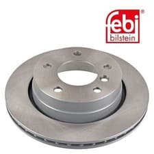 Image of Febi 12324 Brake Disc Rear High Performance Fits BMW 3 Series 1999 - 2000