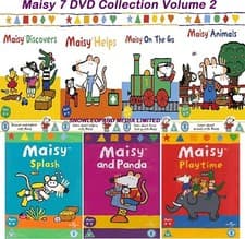 Image of Maisy 7 DVD Collection Volume 2 Kids Children's Full of Fun Brand New UK Series