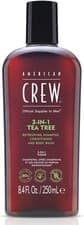 Image of American Crew 3-in-1 Shampoo, Conditioner & Body Wash Tea Tree 250ml