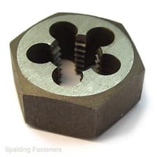 Image of UNF High Speed Steel Hex Die Nuts