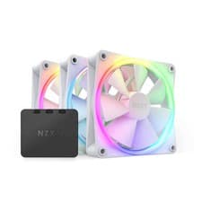 Image of NZXT F120 RGB White 120mm PWM Triple Pack