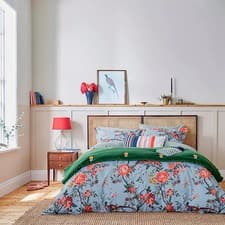 Image of Joules Chinoise Floral Duvet Cover Set