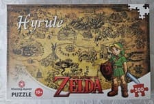 Image of THE LEGEND OF ZELDA - HYRULE JIGSAW 500 PIECES - NEW SEALED