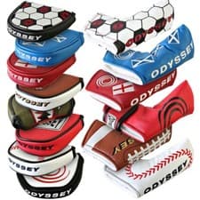 Image of Various Styles Odyssey Golf Swirl Mallet Blade Putter Headcover Covers UK Stock