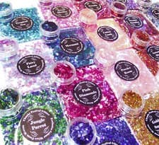 Image of Glitter Pot-Bag Chunky Mixed Face Body Nail Eye Shadow Festivals Tattoo Cosmetic