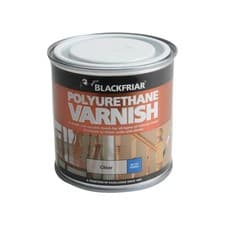 Image of Blackfriar BKFPCSV250 Clear Satin Polyurethane Varnish Professional Quality UK S