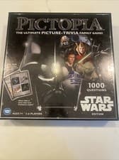 Image of Pictopia The Ultimate Picture-Trivia Family Game, Star Wars Edition