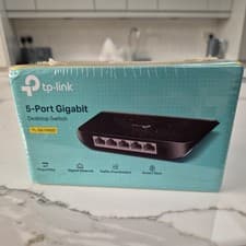 Image of TP-LINK (TL-SG1005D V9) 5-Port Gigabit Unmanaged Desktop Switch Plastic Case