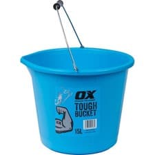 Image of OX Pro Tough Bucket Heavy Duty Builders Bucket 15L