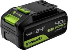 Image of Greenworks 24 V 4Ah Battery High Power Rechargeable Lithium-Ion Battery Compati