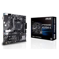 Image of ASUS PRIME A520M-K AMD A520 Socket AM4 Micro ATX