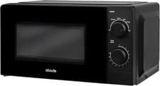 Image of Abode AMM2005B Solo Manual Microwave Oven with 5 Power Levels 20L 700W Black