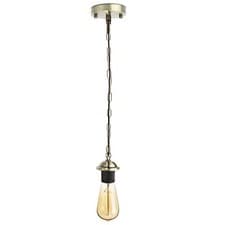 Image of E27 Ceiling Lamp Rose Light Fitting Vintage Industrial Bulb Holder Pendant Light