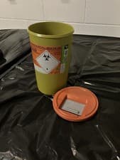 Image of SHARPSGUARD 5L Sharps Bin with Sliding Lid - New