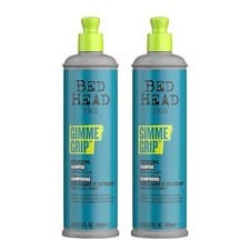 Image of Bed Head by TIGI Gimme Grip Texturising Shampoo for Hair Texture 400ml, 2pk