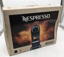 Image of Nespresso Citiz Coffee Pod Machine by DeLonghi w/ Auto Shutoff &19 Bar Pressure.