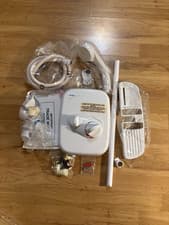 Image of Triton TAS204T Thermostatic Shower Mixer Valve White Bathroom Shower Control