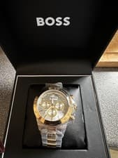Image of Boss 2 Tone Watch