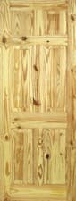 Image of Internal Knotty Pine 6 P Solid Door