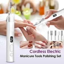 Image of Electric Nail File Drill Portable Manicure Pedicure USB Machine Set Professional