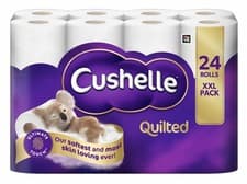 Image of Cushelle Quilted 3-Ply Toilet Tissue, 24Pack (157 Sheets)