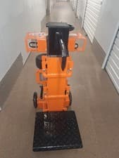 Image of 8 Ton Electric Log Splitter Heavy Duty Compact Size Hydraulic Wood Splitter