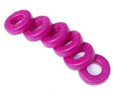 Image of Pack of 6 spare disks for Mega 4 in a Line (6 purple) (UK)