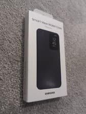 Image of Genuine Official SEALED Samsung Galaxy S24 Smart View Wallet Case Cover - Black