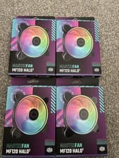Image of Cooler Master MasterFan MF120 Halo² ARGB 120mm – New – 4 Pack