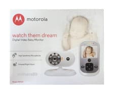 Image of Motorola MBP622 Digital LCD COLOUR Video BABY MONITOR Night Vision Camera DECT