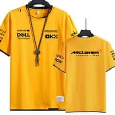 Image of F1 Mclaren Formula 1 Team Fan's T Shirt NEW
